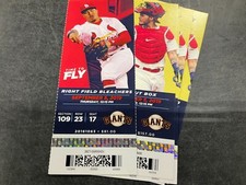 CARDINALS 2019 TICKET STUB 9/5/19 VS GIANTS~Genesis Cabrera FIRST SV