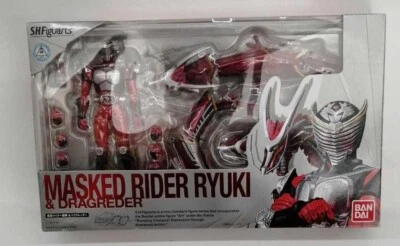 S.H.Figuarts Kamen Rider Ryuki und Dragreder Figurenset Bandai aus Japan Spie... - Bild 1 von 4