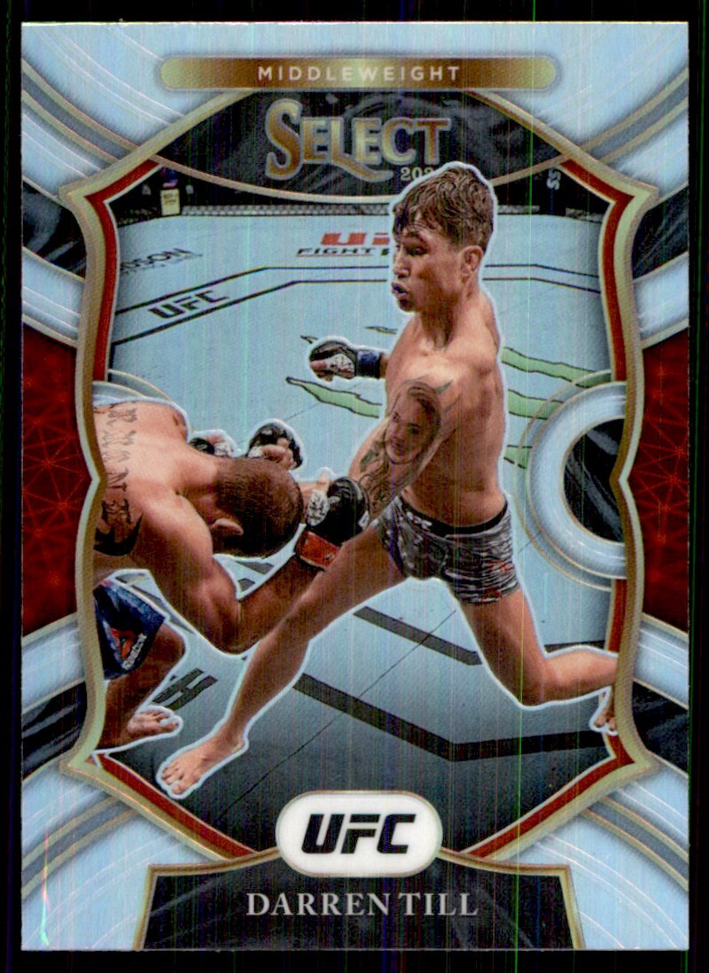 2021 Panini Select UFC Silver darren till #90