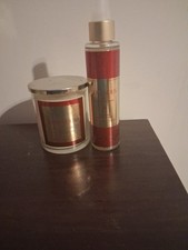 Luminoso Set de Regalo Baño y Cuerpo Funciona Mecha Única Vela y Niebla Brillante