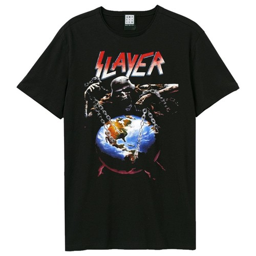 Amplified Unisex Adult World Slayer T-Shirt (S) (Black)