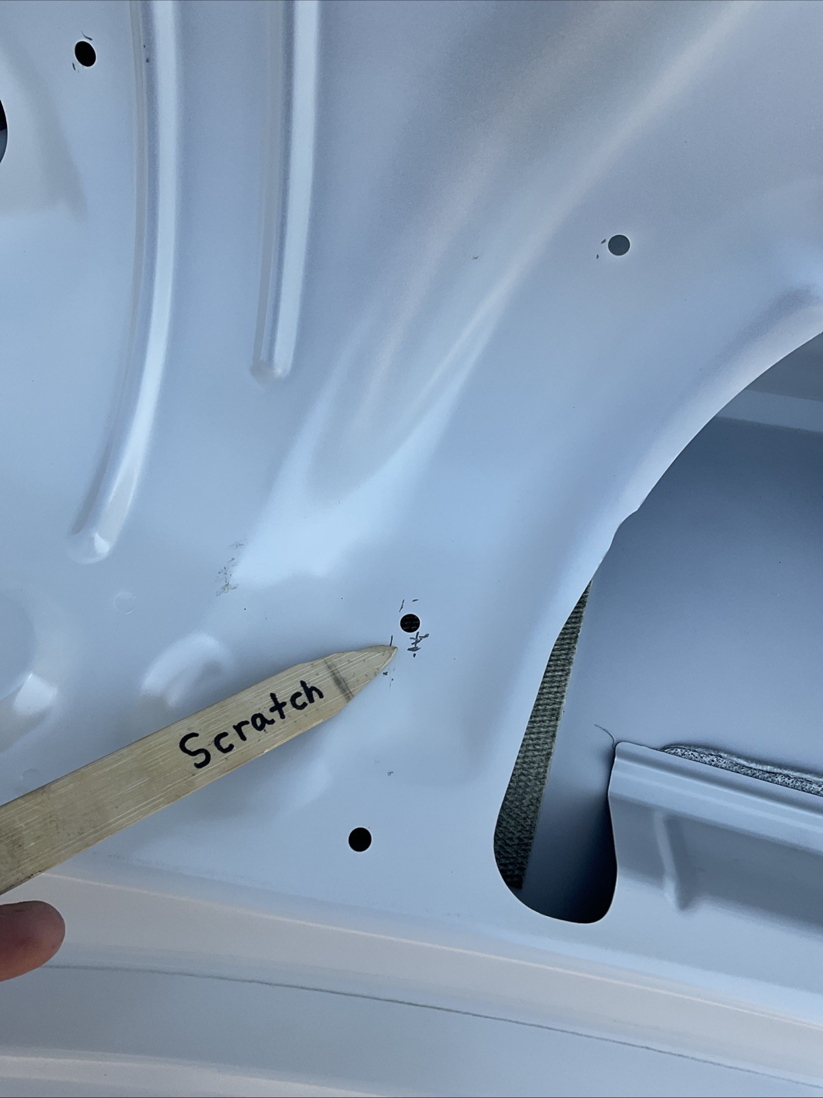 14-17 Maserati Ghibli M157 COMPLETE Trunk W/ Camera White BIANCO VR.268 OEM
