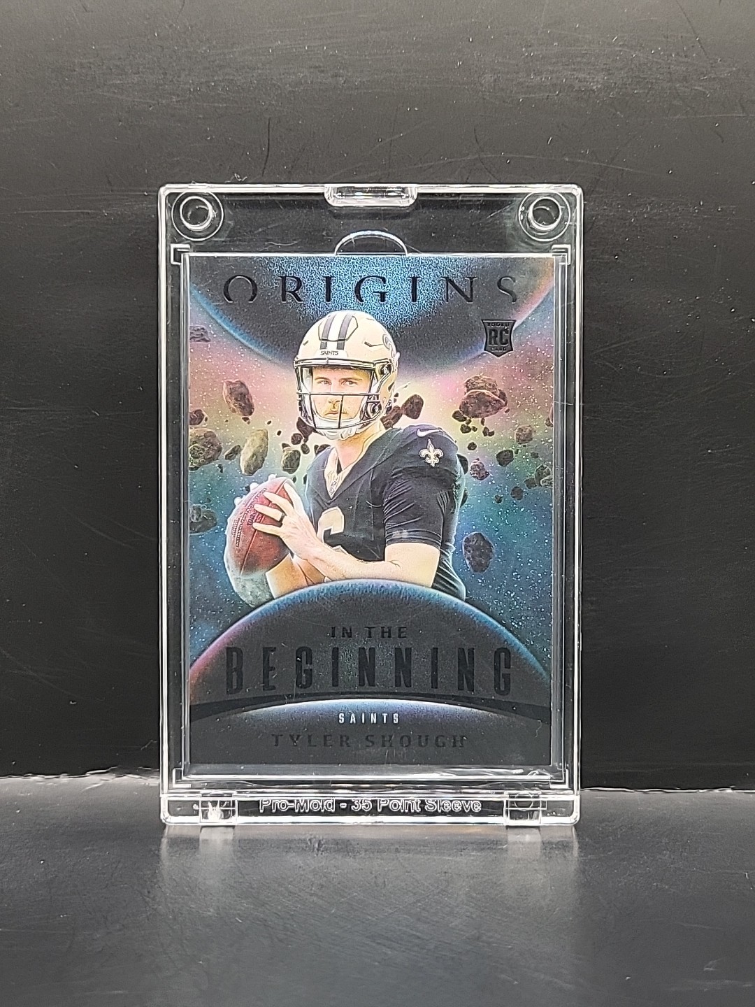 2025 Panini Origins Tyler Shough ROOKIE IN THE BEGINNING Case Hit! SSP #8