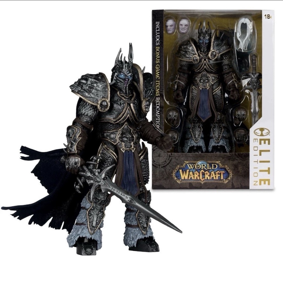 McFarlane The Lich King Elite Edition World of Warcraft Figure New