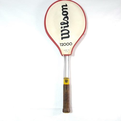 Wilson T2000 Tennis Racquet - Vintage 1970s - Picture 1 of 7