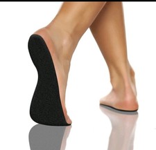 3X TANNING STICKY FEET PAIR Sponge Foam Black Spray Tan Foot Waterproof Protecto