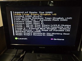 Sega Saturn Model 1 W/ Fenrir DUO, 3D Mount, FRAM Mod, Fully Recap, 512gb