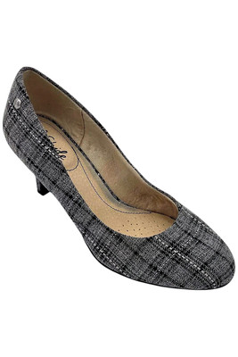 LifeStride Women's Parigi Dress Pumps Black Multi Plaid