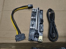 AVA PCI-E 1X To 16X Riser Card USB 3.0 GPU Mining Adapter PCE164P-N08 VER010S