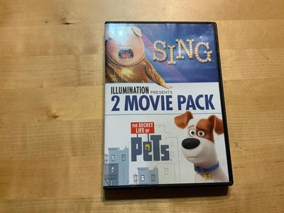 Sing / Sing 2 Illumination Presents 2 Movie Pack DVD NEW SEALED + 5 Mini Movies