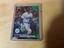 2024 Topps Freddie Freeman Flagship Collection Green 22/99