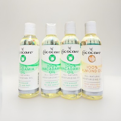 4Pk 100% Macadamia Oil, 4 fl oz (118 ml) & Almond
