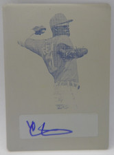 2021 Leaf Trinity Baseball - Clear Auto Plate 1/1 #CA-RG1 - RILEY GREENE