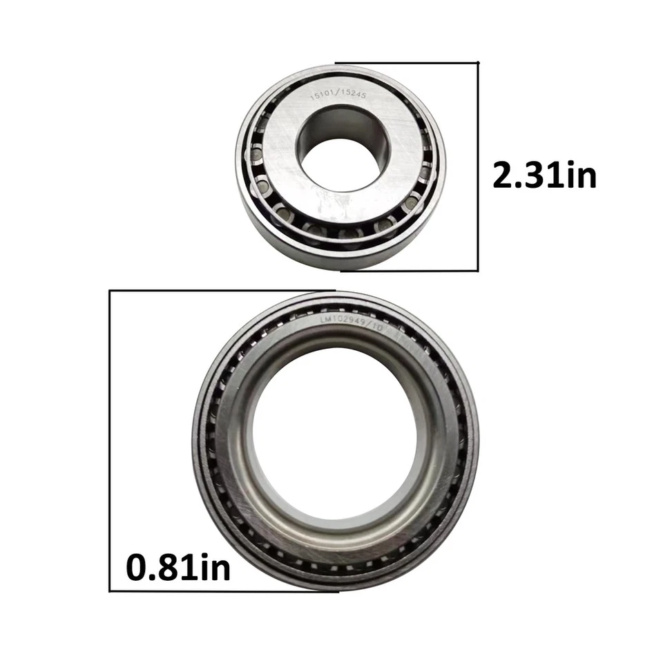For Ford F-250 F-350 F Econoline Super Duty 10x New Front Wheel Bearing&Seal Kit Foto 3 de 4