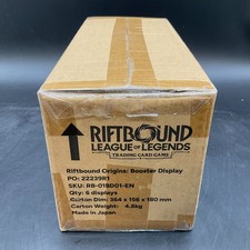 Riftbound League Of Legends TCG Origins Booster Display SEALED CASE EN