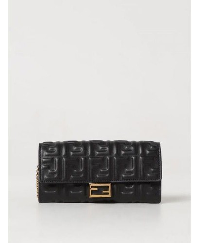 Fendi Baguette Napa Leather Continental Wallet with Chain 8M0365 AAJD 152204565