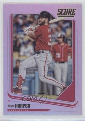 2018 Panini Chronicles Score Gold Zone 71/99 Bryce Harper #6 s3g