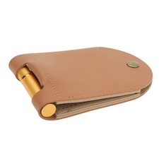 Leather Cribbage Board Game Set With Needle Brown 2 Track LW