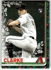 2019 Topps Holiday #HW5 Taylor Clarke Arizona Diamondbacks RC Baseball Rookie