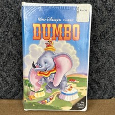 Walt Disney s Dumbo VHS Black Diamond The Classic Collection New Factory Sealed