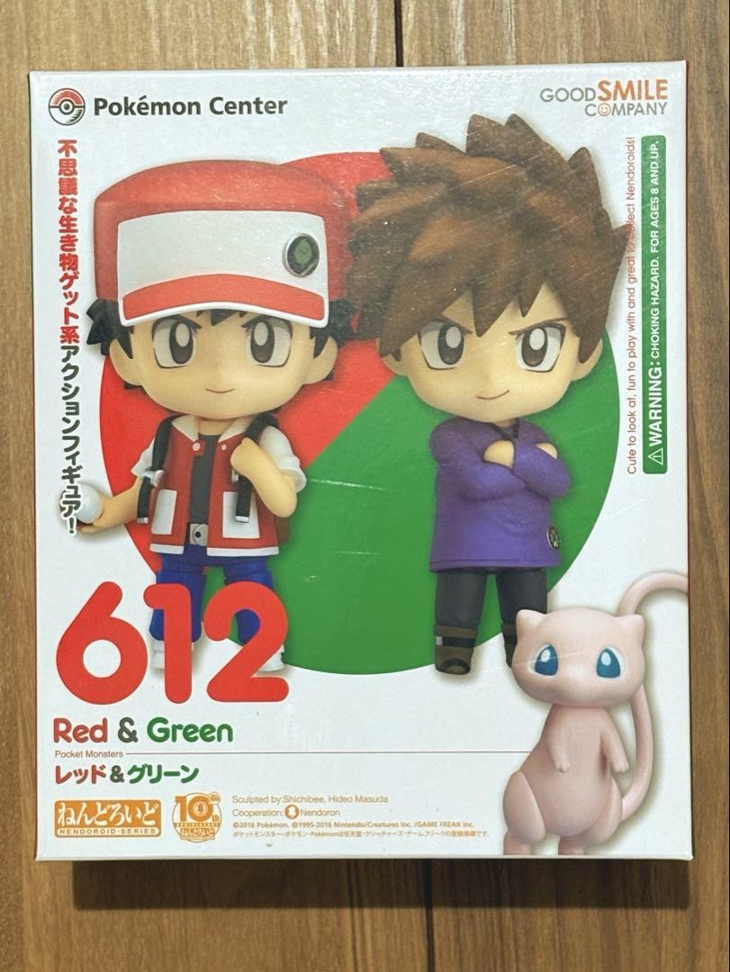 ねんどろいど 612 ポケモンセンター Red & Green フィギュア Good Smile Company Pokemon Center Ltd Nendoroid Figure 612