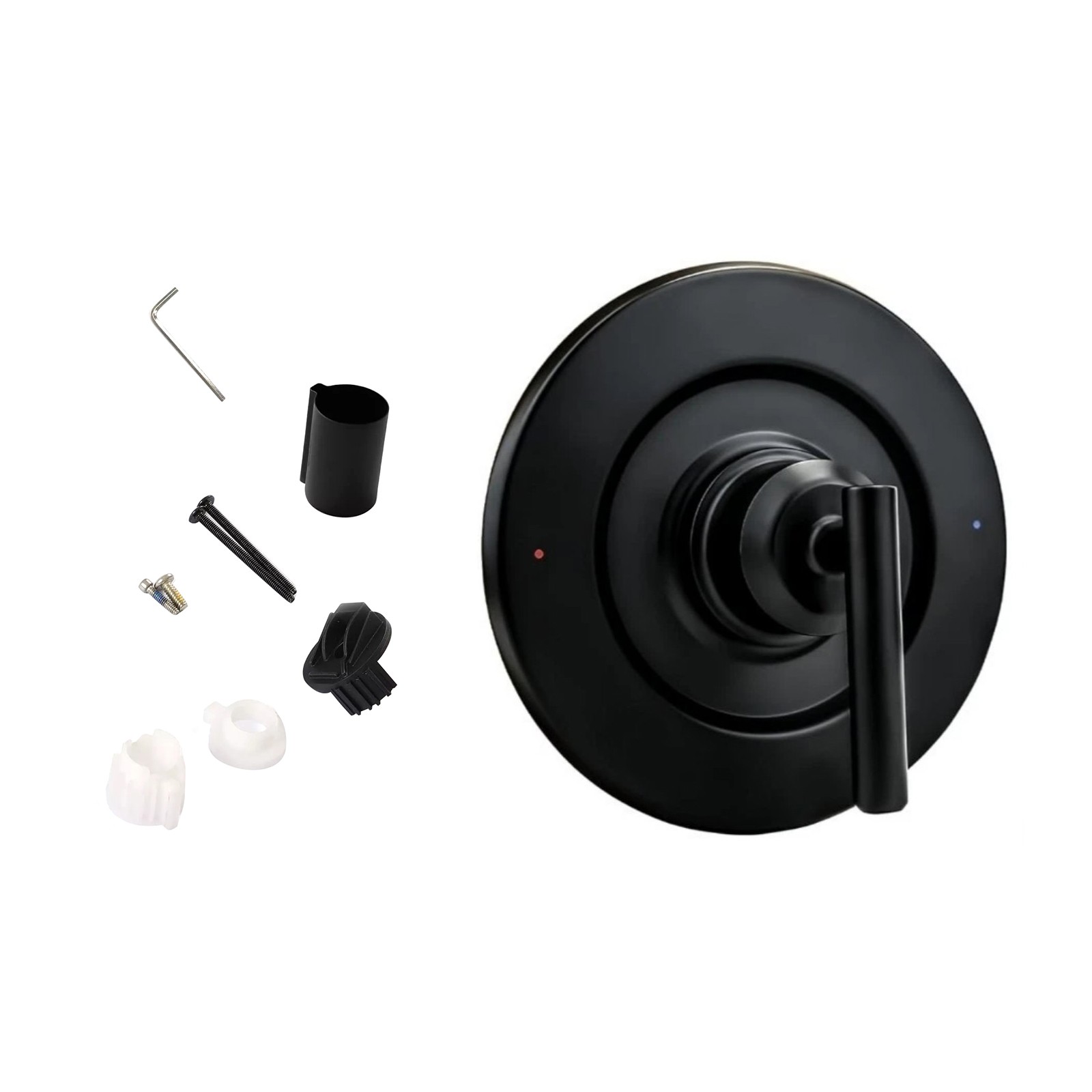 For Moen  Shower Trim Kit Matte Black Posi-Temp Valve Pressure Balancing Valve thumbnail 6