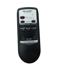Sharp G0074TA Camcorder Remote Control - Genuine OEM - Made in Malaysia