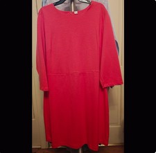 NWOT Old Navy Sheath Dress "Tamarind" Color 3/4 Sleeves - Size XXL