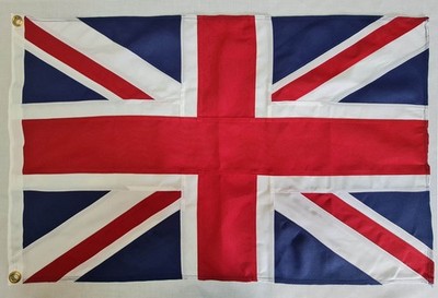 Union Jack Sturmflagge MoD geprüft traditionell genäht 3x2ft 92x61 cm Messingöse