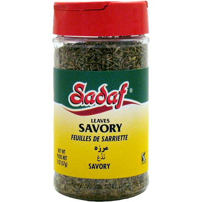 Sadaf Savory Leaves - Dried Savory Leaves for Cooking and Food Seasoning - Aroma