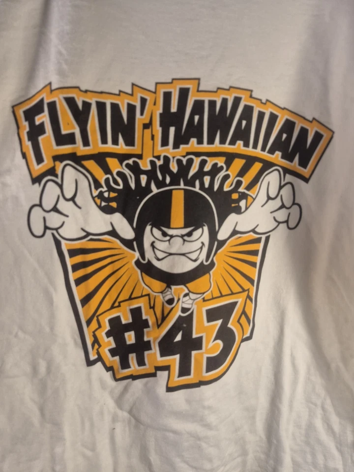 匹兹堡钢人队飞行夏威夷 T 恤 L 码 — 第 2/4 张图片