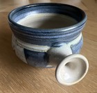 Harstine Island POTTERY Handled SOUP BOWL Studio Thrown PNW Artist JOHN DUNLAP — photo 3