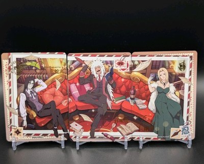 Orochimaru, Jiraiya & Tsunade - PU-004/5/6 - Naruto Kayou CCG TCG Anime Karte