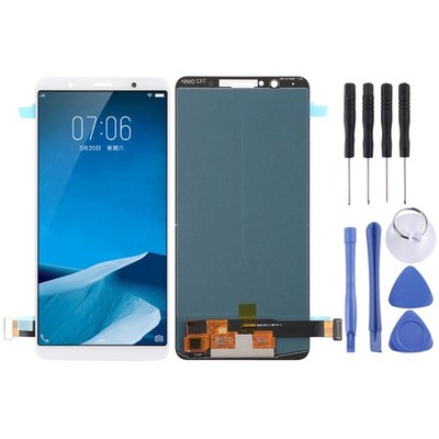 Ersatz TFT LCD Bildschirm mit Digitizer Vollbaugruppe für Vivo X20 (weiß)