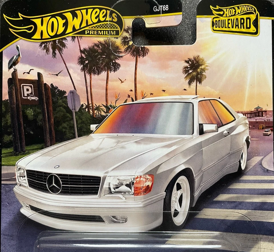 Hot Wheels 1989 Mercedes Benz 560 SEC AMG 159 Boulevard 2026 1:64 Modellauto 126 - Bild 2 von 4