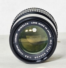 Minolta f/3.5 Camera Lenses 135mm Focal for sale | eBay