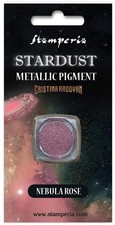 Stamperia KAPRB05 Stardust Metallic Pigment - Nebula Rose