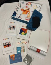 Osmo Creative Set Bundle for Apple iPad - Words, Numbers, Tangram, Erasable Mar  