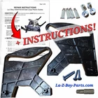 SALE La-Z-Boy 25000155-00 Side Plastic Guide Lazy Lift Chair Recliner Couch Part