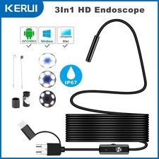 3.5m Endoscope Camera HD 960P Inspection Camera USB for iPhone iOS & Android 5.5