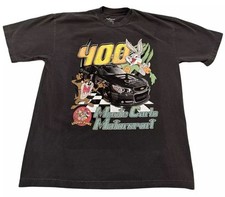 VTG Warner Bros Looney Tunes Monte Carlo Motorsport Race Shirt Men’s L USA Made