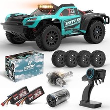 Brushless Fast RC Cars for Adults 50Mph, 1/14 All Terrain RC Truck RTR All Ter