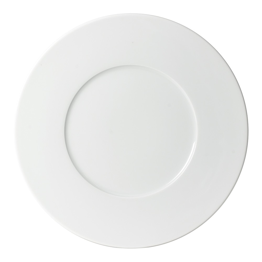Assiette plate Zen 27 cm lot de 6 vaisselle de table en porcelaine Trend'up
