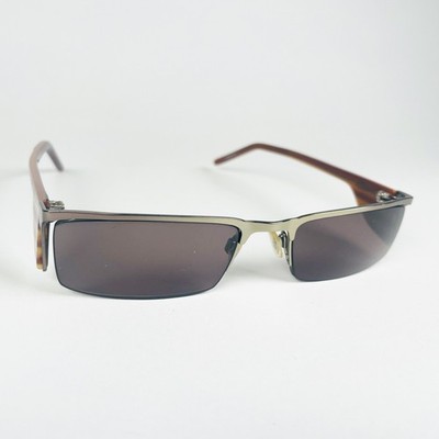 OSIRIS Brille GUNMETAL HALF RIM Brillengestell MOD: ABGERIEBEN