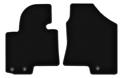 Tapis de sol avant en velours noir pour Hyundai ix35 2009-2015 - Photo 1/4