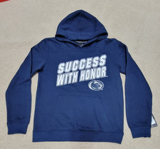 NWT-Big Boy's Penn State Cotton Blend Hoodie, Size Medium 10-12