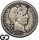1908-S Barber Quarter — photo from another recent sale
