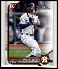 2022 1st Bowman Will Wagner #BP-105 RC