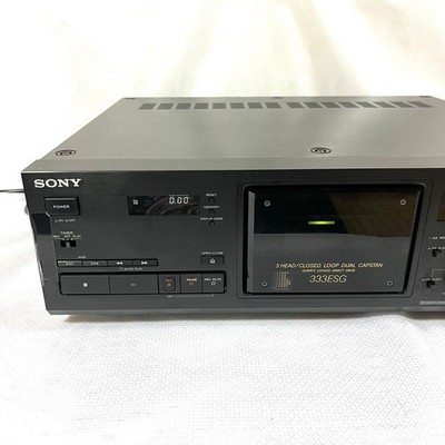 Junk Not Working Sony TC-K333ESG 3 Head Cassette Tape Deck