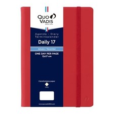 Quo Vadis 2026 Edition Daily 17 Prestige Diary Silk One Page Per Day January